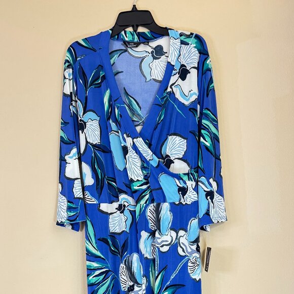 Multi-Color Print Dress by Mlle Gabrielle.  2X. NWT - Picture 1 of 4